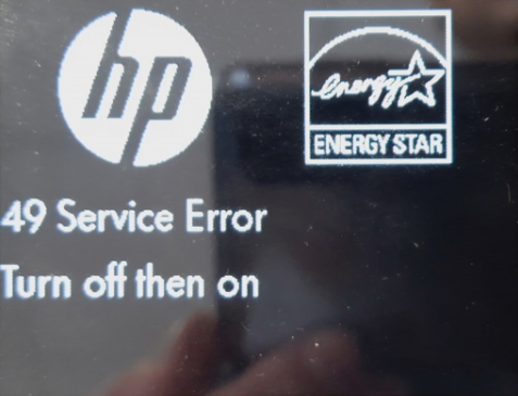 МФУ HP: «49 Service Error» при сканировании в сетевую папку