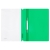 Папка-скоросшиватель пластик. СТАММ А4, 180мкм, зеленая с прозр. верхом