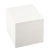 Блок для записей на склейке OfficeSpace 8*8*8см, белый, белизна 65-70%