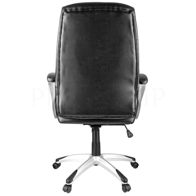 Кресло руководителя Helmi HL-E06 "Balance", экокожа черная, механизм качания