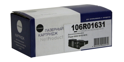 Картридж Xerox (106R01631) Phaser 6000/6010/WC6015, C, 1K NetProduct