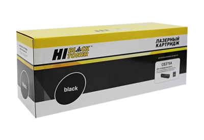 Картридж HP (CE270A) CLJ CP5520/5525/Enterprise M750, Восстанов, Bk, 13,5K Hi-Black