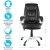 Кресло руководителя Helmi HL-E06 "Balance", экокожа черная, механизм качания